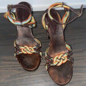 BCBG Retro clog heel